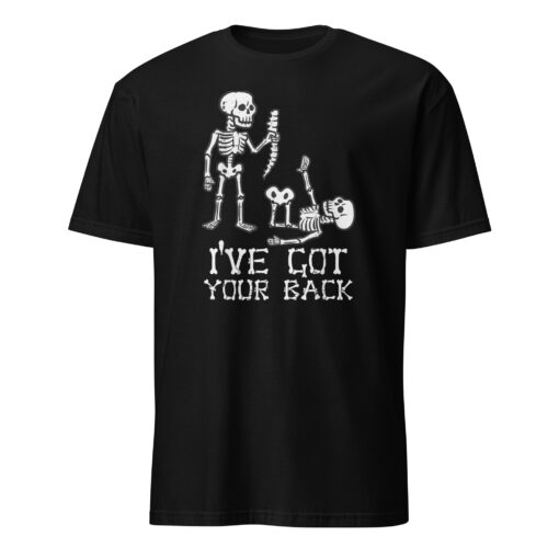 Halloween Skeletons Ive Got Your Back Costume Men Women Kids T-Shirt