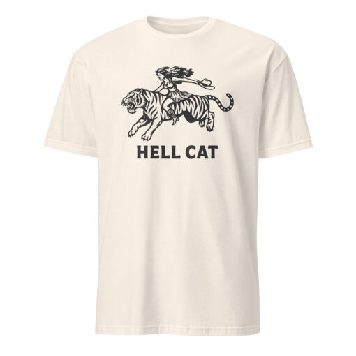 Vintage Cowgirl Hell Cat T-Shirt | Tiger Shirt | Retro Western - Image 5