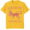 Vintage Antifascista Political Protest Shirt with bold protest design symbolizing resistance and activism