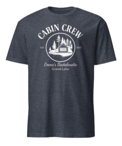 Custom Camp Cabin Bachelorette Shirt – Personalized Cabin Crew Tee | Cuccico