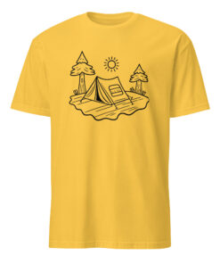 Alternative view of Vibrant Camp Shirt – Coloring for a Camp Shirt | Personalized Tee by Cuccico