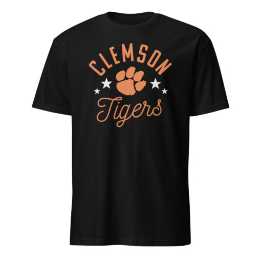 Pretty Clemson Tigers Paw T-Shirt – Graphic Tee for Fans | Cuccico