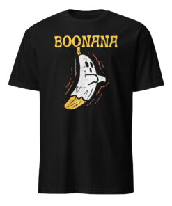 Boonana Cute Ghost Banana Halloween Costume Men Women Kids T-Shirt