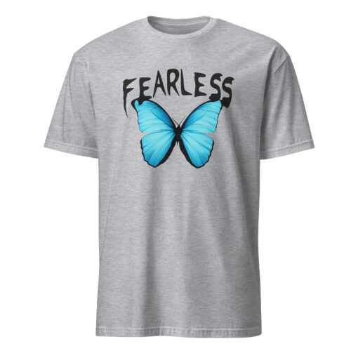 Fearless Butterfly Graphic Tee – Inspirational Shirt | Cuccico - Image 4