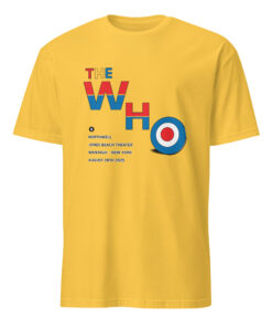 Alternative view of The Who Wantagh 2025 Concert Shirt | Official Tour Tee by Cuccico