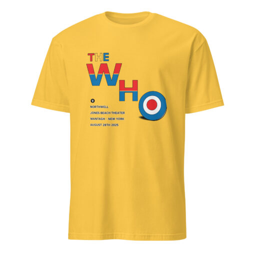 The Who Wantagh 2025 Concert Shirt | Official Tour Tee by Cuccico - Image 2