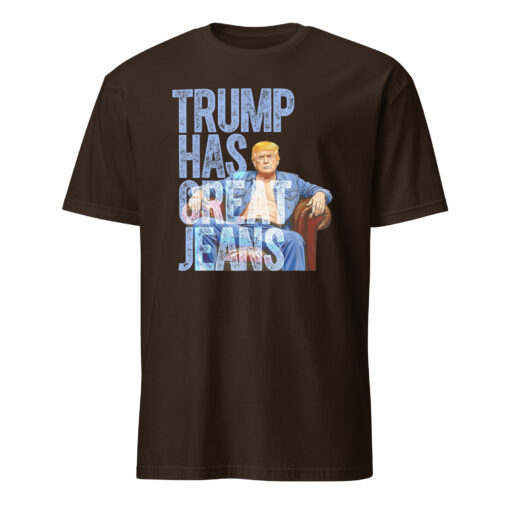 Trump Has Great Jeans Shirt – Premium Denim Shirt | Western Denim Style - Image 3