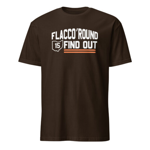 Cuccico Flacco Round And Find Out Shirt | Dawg Pound | Cleveland Vs The World - Image 3