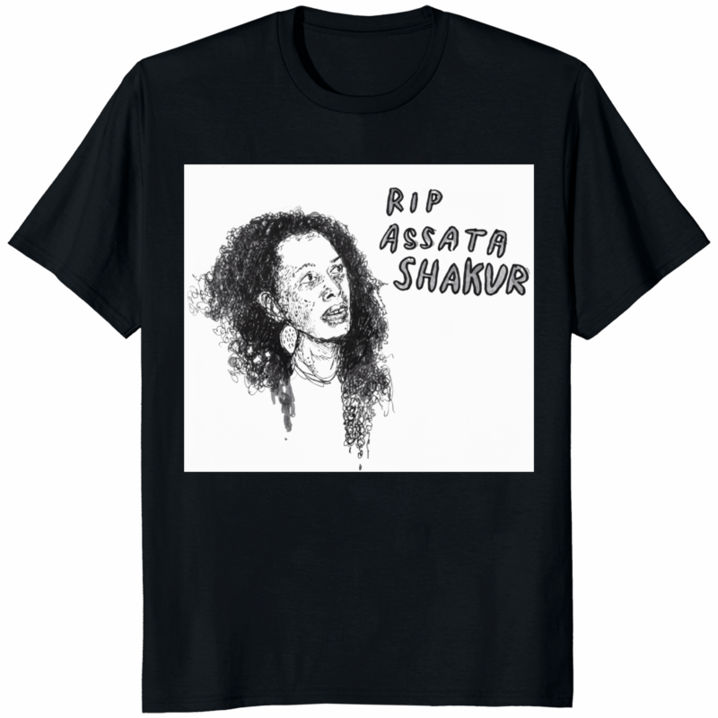 Assata Shakur shirt 12 Assata Shakur shirt with revolutionary design, bold fonts, and Pan-African colors symbolizing Black liberation and activism.