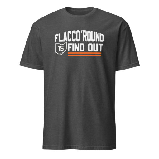 Cuccico Flacco Round And Find Out Shirt | Dawg Pound | Cleveland Vs The World - Image 6