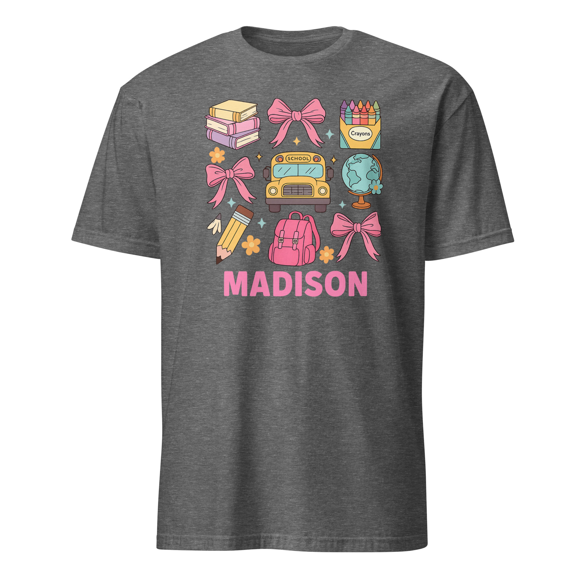 Personalized Back to School Shirt for Girls – First Day Custom Tee | Cuccico 7 Personalized Back to School Shirt for Girls – First Day Custom Tee | Cuccico - Image 7
