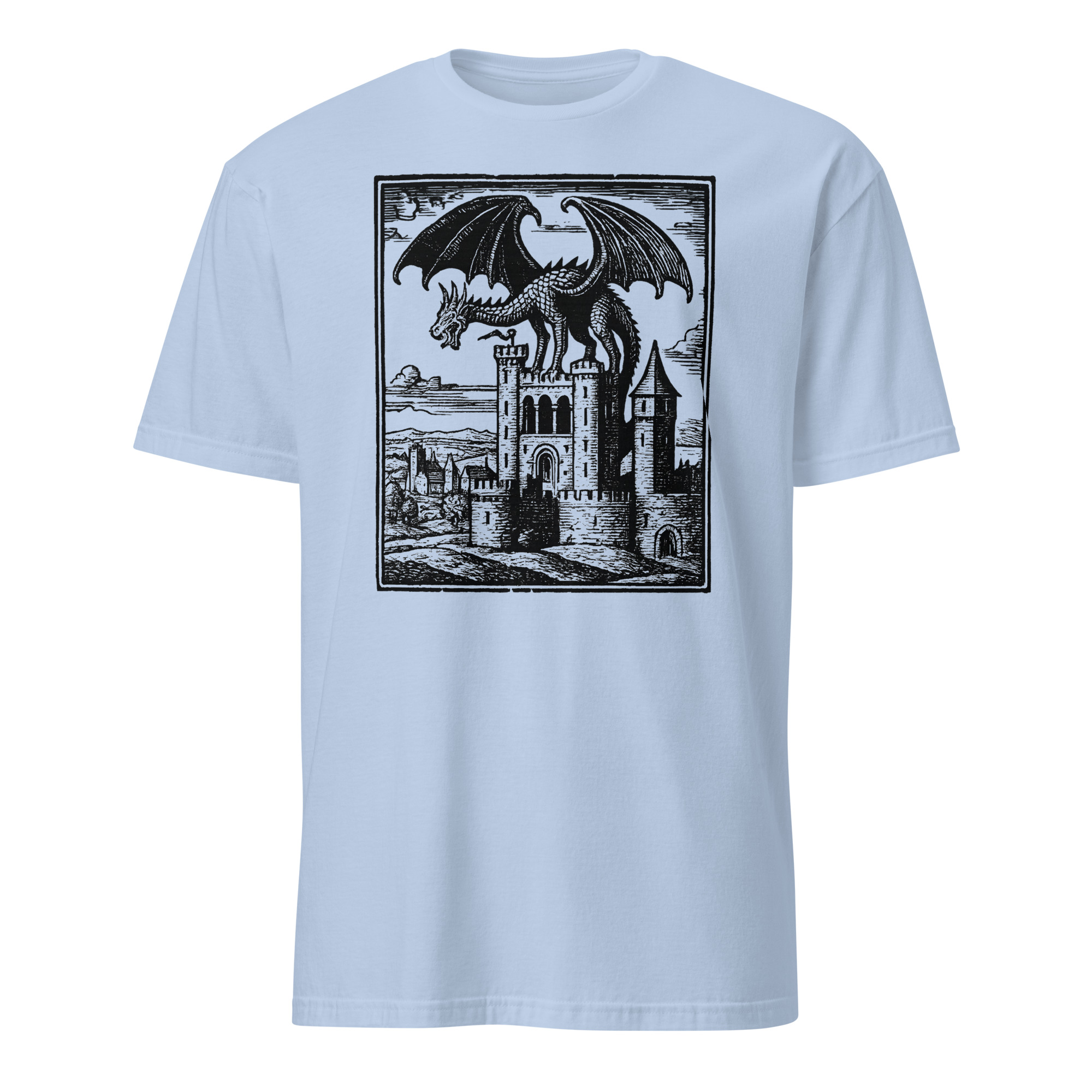 Dark Fantasy Dragon Vintage Shirt – Medieval Graphic Grimdark T-Shirt 2 Dark Fantasy Dragon Vintage Shirt – Medieval Graphic Grimdark T-Shirt - Image 2