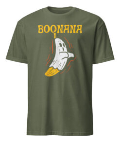 Boonana Cute Ghost Banana Halloween Costume Men Women Kids T-Shirt