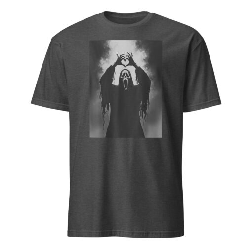 Scary Face Horror Poster Halloween T-Shirt - Image 6