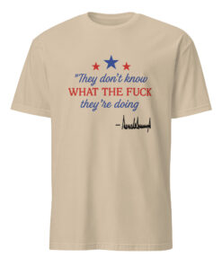 Official Cuccico Trump Signature Shirt – “They Don’t Know” Graphic Tee