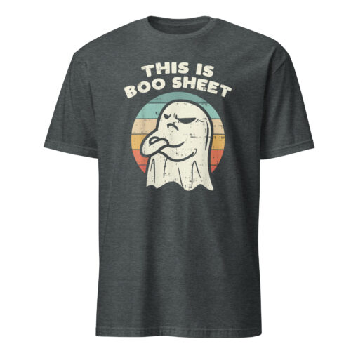 This Is Some Boo Sheet Ghost Retro Funny Halloween T-Shirt | Cuccico - Image 4