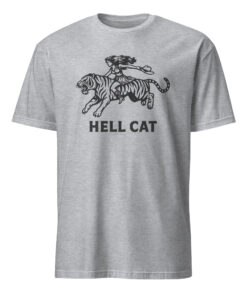 Vintage Cowgirl Hell Cat T-Shirt | Tiger Shirt | Retro Western