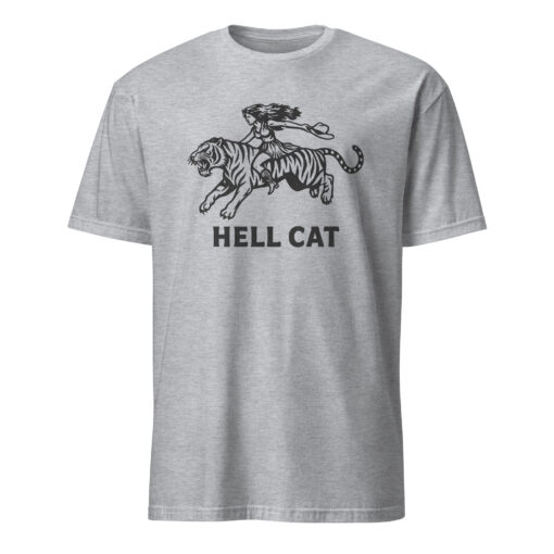 Vintage Cowgirl Hell Cat T-Shirt | Tiger Shirt | Retro Western - Image 3