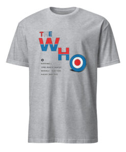 The Who Wantagh 2025 Concert Shirt | Official Tour Tee by Cuccico