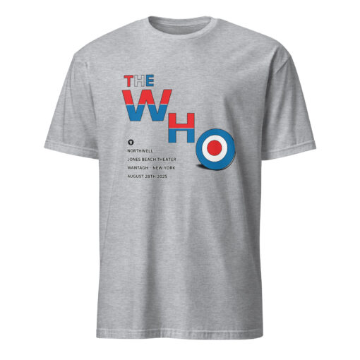 The Who Wantagh 2025 Concert Shirt | Official Tour Tee by Cuccico - Image 4