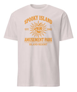 Spooky Island Halloween Nostalgia Scooby Doo Shirt in Sport Grey