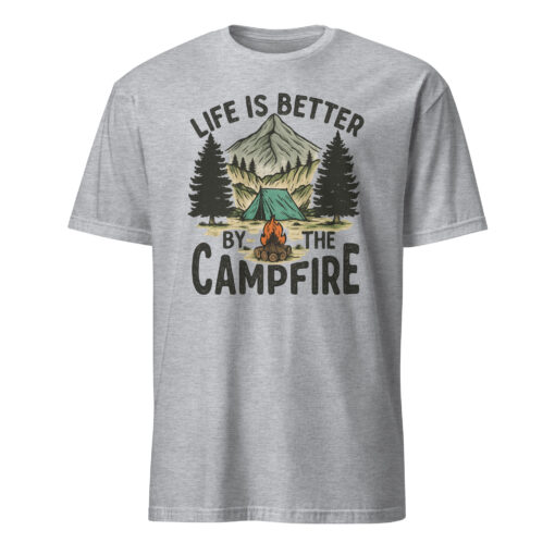 Life Is Better By The Campfire Shirt – Camp Crew | Bonfire Nights Cuccico - Image 2