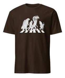 Vintage Godzilla Abbey Road Parody Kaiju Mashup T-Shirt | Cuccico