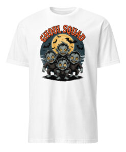 Spooky Halloween Family Ghoul Squad Shirt in White – Matching Family Outfit