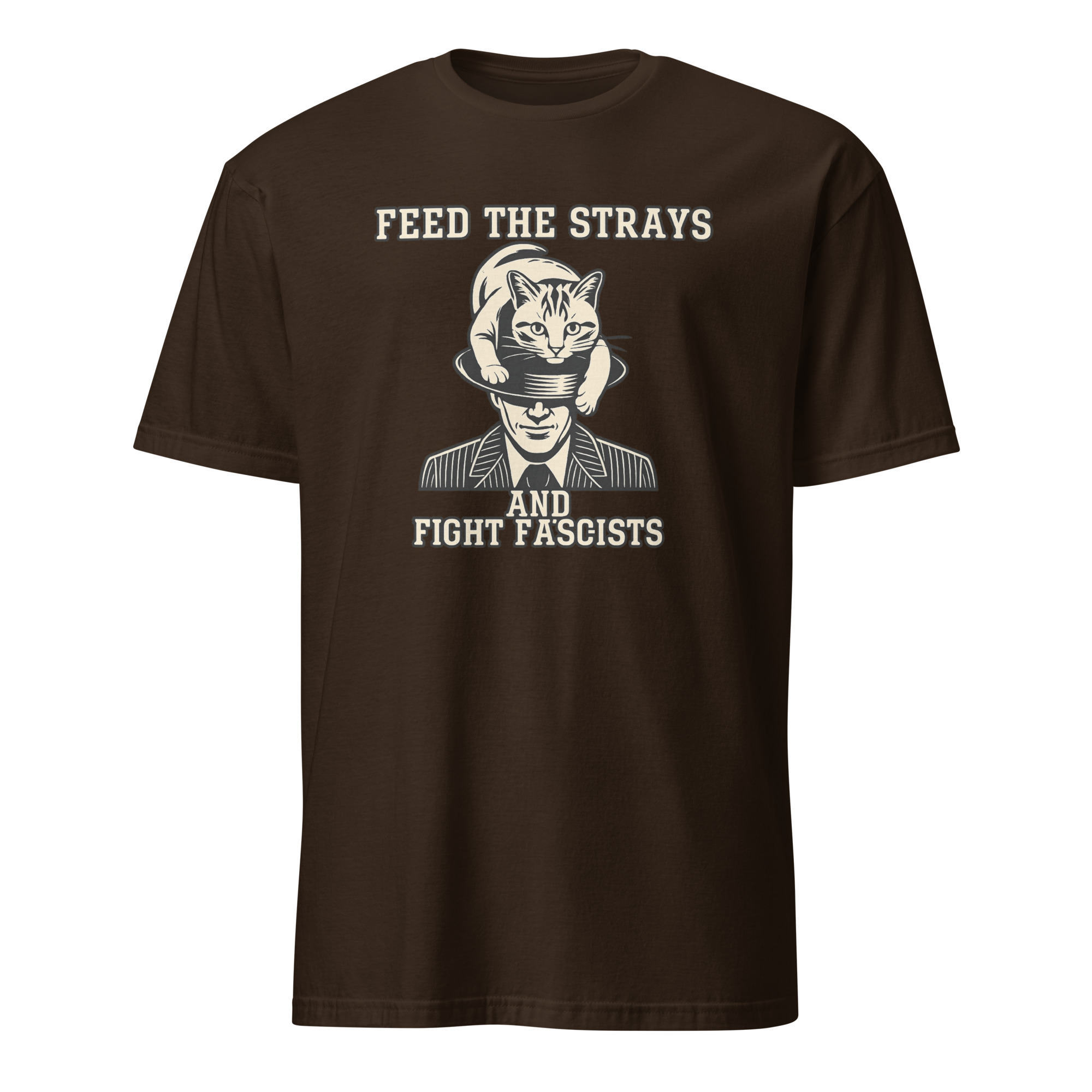 Feed the Strays | Fight Fascists Shirt — Bold Graphic Tee | Cuccico 3 Feed the Strays | Fight Fascists Shirt — Bold Graphic Tee | Cuccico - Image 3
