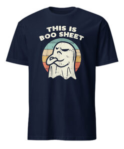 Alternative view of This Is Some Boo Sheet Ghost Retro Funny Halloween T-Shirt | Cuccico