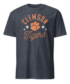 Pretty Clemson Tigers Paw T-Shirt – Graphic Tee for Fans | Cuccico