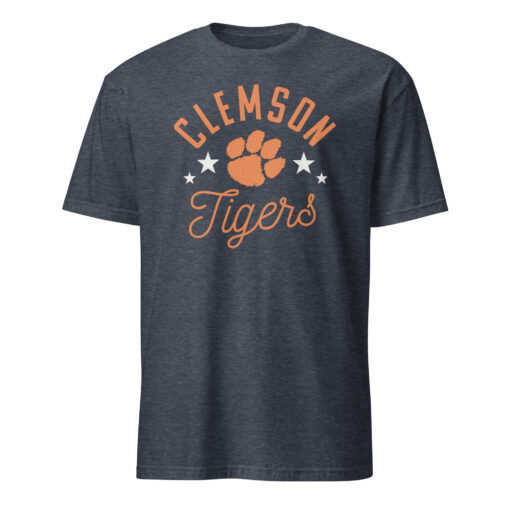 Pretty Clemson Tigers Paw T-Shirt – Graphic Tee for Fans | Cuccico - Image 5
