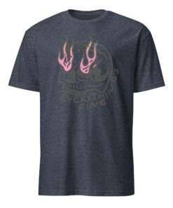 Everything is Fine Shirt – Retro Grunge Skull Tee | Skeleton Festival Shirt Cuccico