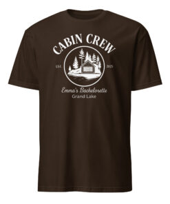 Custom Camp Cabin Bachelorette Shirt – Personalized Cabin Crew Tee | Cuccico