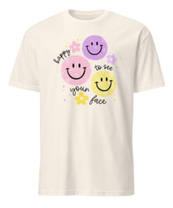 Happy To See Your Face Shirt – Teacher Appreciation | Back To School Shirt | Cuccico