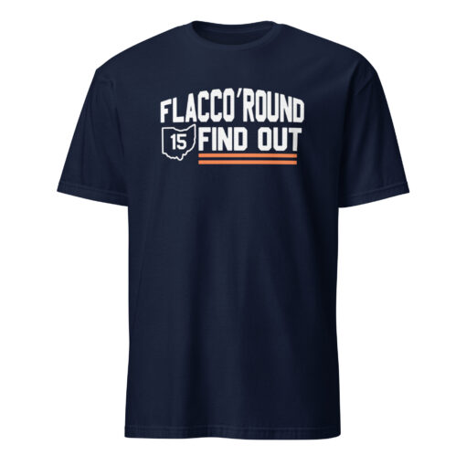 Cuccico Flacco Round And Find Out Shirt | Dawg Pound | Cleveland Vs The World - Image 2