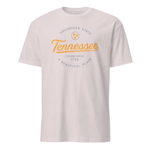 Tennessee Tri-Star Tee | Volunteers Shirt – Unisex State Pride T-Shirt by Cuccico - Image 5