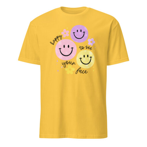 Happy To See Your Face Shirt – Teacher Appreciation | Back To School Shirt | Cuccico - Image 2