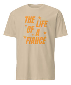 Alternative view of The Life of a Fiancé Shirt – Taylor Swift & Travis Kelce Engaged Tee | Cuccico