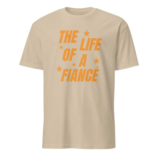 The Life of a Fiancé Shirt – Taylor Swift & Travis Kelce Engaged Tee | Cuccico - Image 2