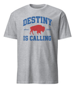 Vintage “Destiny Is Calling” Buffalo Football Fan Gift Tee – Let’s Go Buffalo