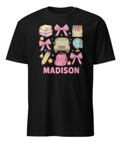 Personalized Back to School Shirt for Girls – First Day Custom Tee | Cuccico