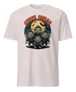 Spooky Halloween Family Ghoul Squad Shirt in Ice Grey – Matching Family Outfit