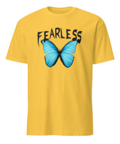 Alternative view of Fearless Butterfly Graphic Tee – Inspirational Shirt | Cuccico