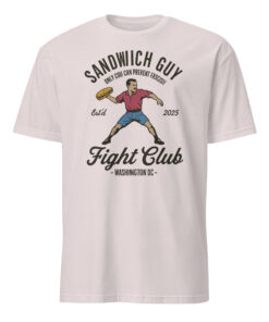 Sandwich Guy Fight Club Shirt – Only You Can Prevent Fascism | Funny Political Tee Cuccico