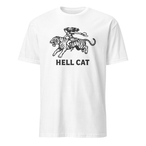 Vintage Cowgirl Hell Cat T-Shirt | Tiger Shirt | Retro Western - Image 6