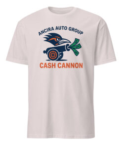 Ancira Auto Group Cash Cannon Shirt | UTSA Roadrunners Graphic Tee – Cuccico 9 Ancira Auto Group Cash Cannon Shirt | UTSA Roadrunners Graphic Tee – Cuccico