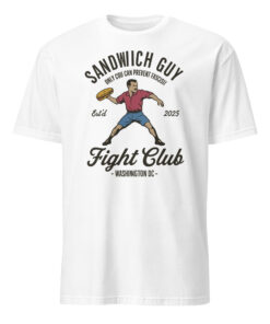 Sandwich Guy Fight Club Shirt – Only You Can Prevent Fascism | Funny Political Tee Cuccico
