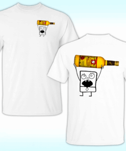 Doodlebob Malört 2 Sided Shirt