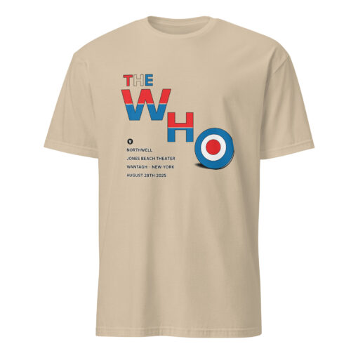 The Who Wantagh 2025 Concert Shirt | Official Tour Tee by Cuccico